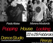 Stage di Popping, Locking & House con Moreno Mostarda e Paolo a Firenze